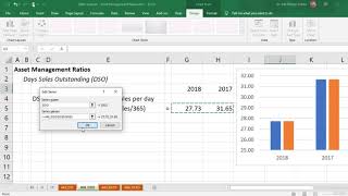 Interpretation of Days Sales Outstanding using Excel  PART 03  IVA Works [upl. by Chester]