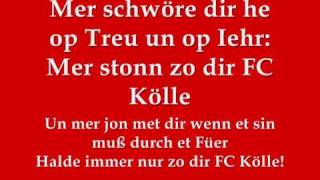 1FC Köln Hymne Lyrics [upl. by Brigette]