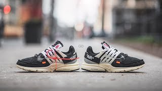 OffWhite x Nike Air Presto quotThe Tenquot Review amp OnFeet [upl. by Hadwyn190]