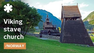 Viking eras wooden Norse church in shape after 800 years [upl. by Gnex]