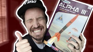 Unboxing Estes Alpha iii Model Rocket Is this the best beginner rocket [upl. by Nai]