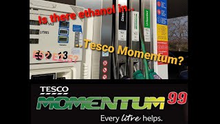 Testing for Ethanol in Petrol  Gasoline Part 9 Tesco Momentum 99 – E10 E5 Unleaded [upl. by Annairdua]