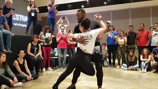 Tony Pirata amp Lydia Laprade 2  Kizomba Open Festival 2018 [upl. by Nire752]