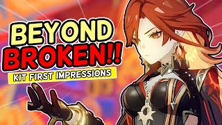 How BROKEN Is She…  Pyro Archon Mavuika Full Breakdown  First Impressions TC [upl. by Sihun]