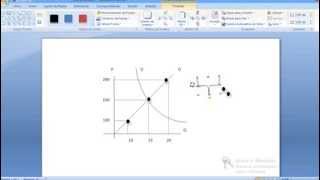 Criando gráfico de economia usando o microsoft word  prof Juarez [upl. by Ydnik]