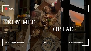 Episode 2  gordijnen kiezen Dille amp Kamille en wintersoepeke maken [upl. by Ambros174]