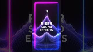 Free Riser Sound Effects For Video Edits  No Copyright [upl. by Noskcaj]