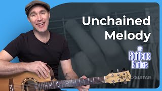 Unchained Melody by The Righteous Brothers  Guitar Lesson [upl. by Wohlen]