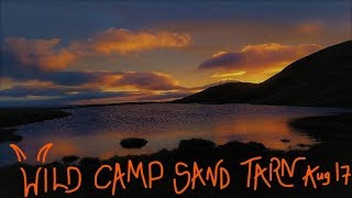 Wild Boar Fell Sand Tarn Wild Camp Yorkshire Dales August 17 [upl. by Airrehs]