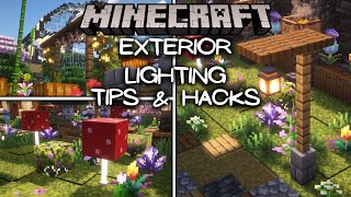 19 Minecraft Lighting Tips Tricks and Hacks You Must Try [upl. by Fiorenza]