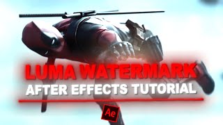 Clean Luma Watermark I After Effects Tutorial I 4K rdylt09 [upl. by Ybrad785]