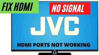 HDMI PORTS NOT WORKING ON JVC TV  HDMI NOT WORKING ON JVC TV [upl. by Enrique940]