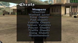 GTA San Andreas How to Install the Cheat Menu Mod 2020 [upl. by Aicenet]