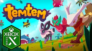 Temtem Xbox Series X Gameplay Optimized Pokemon MMO [upl. by Ileak]