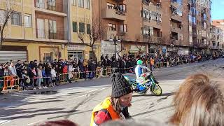 🏍️ ¡Exhibición de motos en calle de las farolas Medina del Campo 📅 Motauros  Sábado 20 enero 2024 [upl. by Norven]