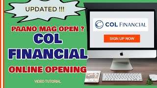 COL Financial Online Application  How to Register in COL Financial Account Online [upl. by Aubrie]