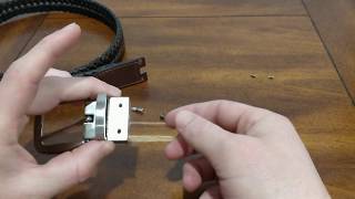 Teardown Reverse Engineering a Reversible Belt [upl. by Kavanagh]