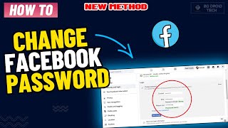 How to change Facebook password on laptoppc 2024 [upl. by Vasta]