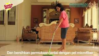 Scotch Brite Pel Microfiber Teleskopik Quick Sweeper [upl. by Ellynn753]