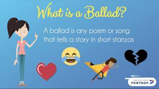 What is a Ballad  Poetry [upl. by Sukin]