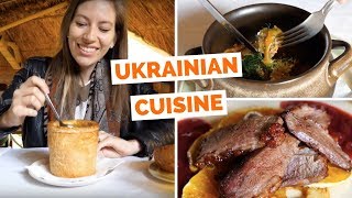 Ukrainian Cuisine  5 Foods To Try in Kiev Ukraine [upl. by Jackelyn]