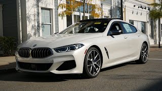 2020 BMW M850i Gran Coupe Review  Start Up Revs Walk Around and Test Drive [upl. by Juliette]