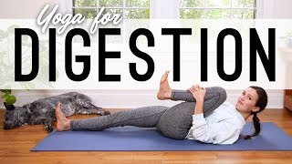 Yoga For Digestion  Yoga for When You Overeat  Yoga With Adriene [upl. by Alyel]