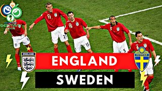 England vs Sweden 22 All Goals amp Highlights  2006 World Cup [upl. by Godliman]