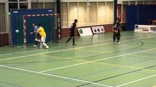 Zaalvoetbal Leekster Eagles  AORC Amsterdam [upl. by Rica771]