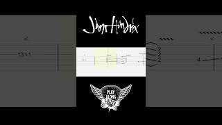 All Along the Watchtower  Solo  Jimi Hendrix  Guitar Tab Short [upl. by Warwick]