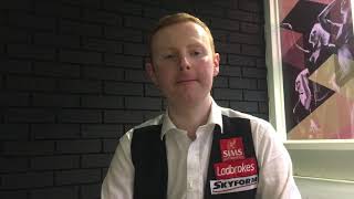 Anthony McGill post match interview [upl. by Halbert862]