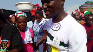 NDC NATIONAL DEPUTY WOMEN ORGANIZER HON DZIFA TEGAH VISITED AMENFI EAST [upl. by Utas]