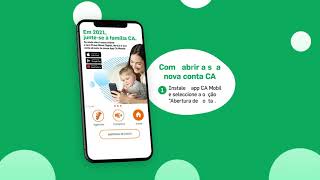 Como abrir conta na App CA Mobile [upl. by Nahtnoj554]