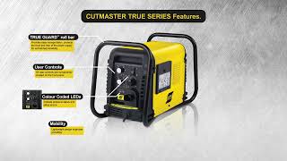 ESAB Cutmaster TRUE Series 3Phase Manual Plasma Cutting [upl. by Laden767]