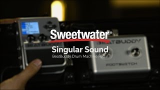 Singular Sound BeatBuddy Drum Machine Pedal Demo [upl. by Sitra131]