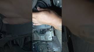 Mercedes SLK Compressor headlight bulb change [upl. by Atnicaj]