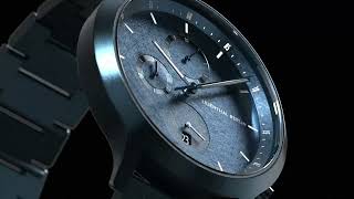 Lilienthal Berlin Chronograph Meteorite II [upl. by Dazhahs]