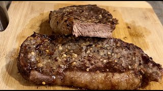 Perfect Air Fryer Steak Recipe  Juicy and Tender Top Sirloin Steak [upl. by Icrad]