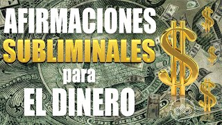 DECRETOS PODEROSOS para el DINERO dirigidos al Subconsciente Audio subliminal  Afirmaciones [upl. by Monaco12]