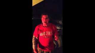 Ohio State fan singing the Michigan fight song [upl. by Eissak364]