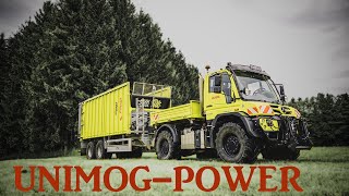 Unimog U529 GebrauchtTest  Vorstellung  Traktor überflüssig Soundcheck von 77l 286PS ohne DPF [upl. by Otilegna]