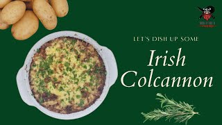 Colcannon Recipe  How to make traditional Irish mash potato StPatricks Day recipes [upl. by Amathiste]