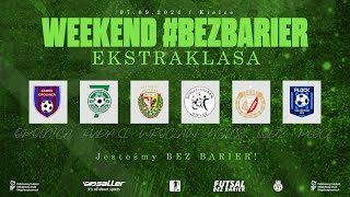 EKSTRAKLASA FUTSALU BEZ BARIER  KIELCE 07092024LIVE [upl. by Lezley]