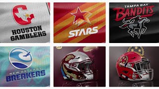 Ranking the USFL Uniforms [upl. by Reltuc101]