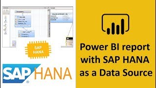 Power BI with SAP HANA as a data source  SAP HANA Power BI connector [upl. by Repsag468]