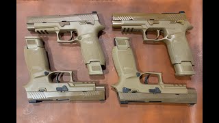 Sig M17 pistol models whats the difference [upl. by Pieter]