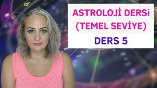 Ders 5  Astroloji Dersi  Temel Seviye  Astrolojik Haritanın Bölümleri  Astrolojide Evler [upl. by Letnuahc]