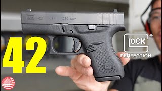 Glock 42 Review Likely The BEST 380 Pistol for Concealed Carry [upl. by Atniuqal]