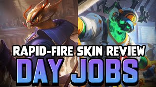 RapidFire Skin Review Attorney Azir amp Janitor Thresh [upl. by Eissim]