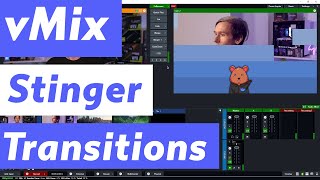 vMix Stingers Easily add stinger transitions to your vMix production in a couple of clicks [upl. by Taft]